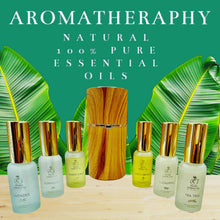 Load image into Gallery viewer, 100% Pure and Natural Essential Oils Gift Box Set with Diffuser - Woodgrain