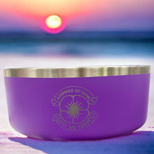 Load image into Gallery viewer, Pet Bowl - Animals of War Poppy - for Food and Water - Medium (1 Ltr)