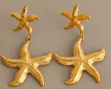 Load image into Gallery viewer, Costume - Jewellery - Ocean Charms - Earings - Ocean Charms