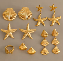 Load image into Gallery viewer, Costume - Jewellery - Ocean Charms - Earings - Ocean Charms