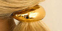 Load image into Gallery viewer, Costume - Jewellery - Hair Bands & Accessories - Ponytail Clips/Combs - Stylish 18 Ct Gold Plated