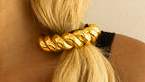 Load image into Gallery viewer, Costume - Jewellery - Hair Bands & Accessories - Ponytail Clips/Combs - Stylish 18 Ct Gold Plated