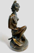 Load image into Gallery viewer, Exquisite Antique & Collectables - Sculpture - Bronze Nude - by Milo