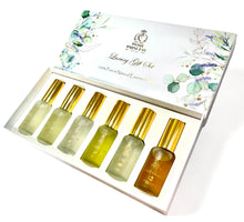 Load image into Gallery viewer, Diffuser - Coloured Glass for Essential Oils with Calming Soft light and Spray Mist - Orange with multicolour light option