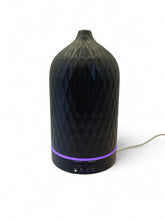 Load image into Gallery viewer, Essential Oil Ceramic Diffuser with Calming Soft light and Spray Mist - Black