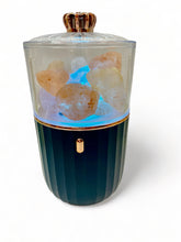 Load image into Gallery viewer, Essential Oil Aromatheraphy Lamp with Salt Crystals from the Himalayas with Calming Soft light